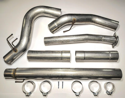 GDP Downpipe Back Exhaust - Single (2011-2024 Ford 6.7L F250/F350 Powerstroke)