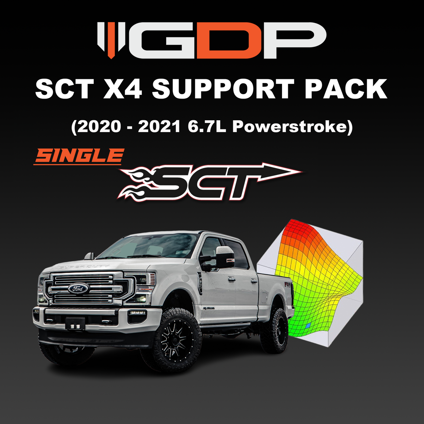 GDP SCT X4 Single Tune File (2020-2021 Powerstroke 6.7L)