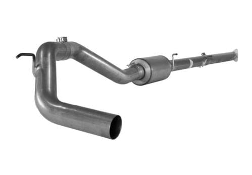 Down Pipe-Back Exhaust (NISSAN TITAN XD 2016-2019) Exhaust DIESELR Tuning Aluminized 4" With Muffler