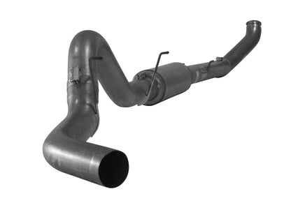 4" Turbo Back Single | 2007-2009 Dodge 2500/3500 6.7L Cummins Exhaust Flo-Pro Aluminized Muffler 