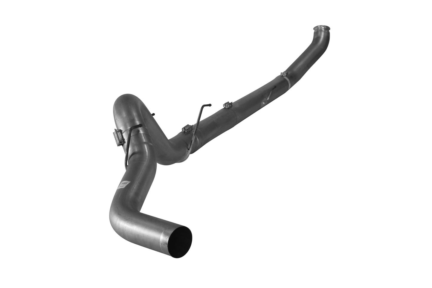 4" Turbo Back Single | 2010-2012 Dodge 2500/3500 6.7L Cummins Exhaust Flo-Pro Aluminized No Muffler 