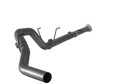 4" Downpipe Back Single | 2013-2018 Dodge 2500/3500 6.7L Cummins Exhaust Flo-Pro Aluminized No Muffler 