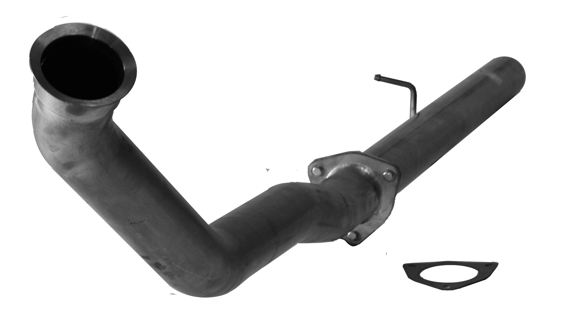 4" Cat & DPF Race Pipe w/ Flange | 2007-2012 Dodge 2500/3500 6.7L Cummins Exhaust Flo-Pro 