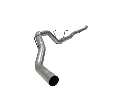 4" Flex Pipe Back Single | 2019+ Ram 2500/3500 6.7L Cummins Exhaust Flo-Pro Aluminized No Muffler 