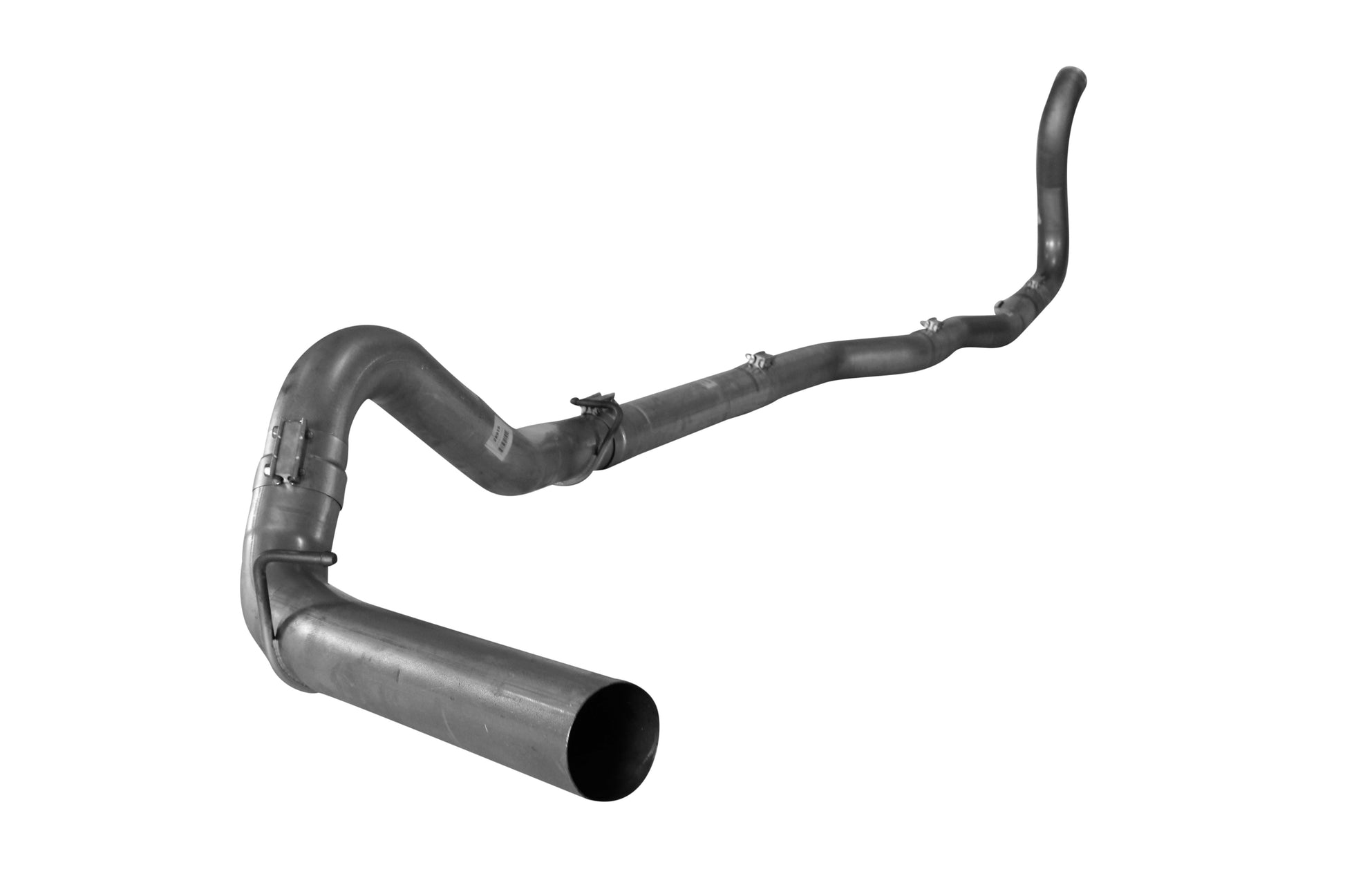 4" Turbo Back Single | 1989-1993 Dodge 2500/3500 5.9L Cummins Exhaust Flo-Pro Aluminized No Muffler 