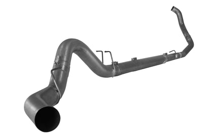 4" Turbo Back Single | 2008-2010 Ford 6.4L F250/F350 Powerstroke Exhaust Flo-Pro Aluminized Without Muffler 