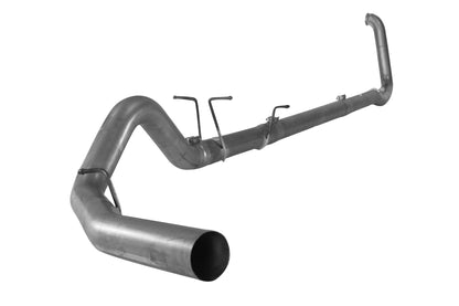 4" Turbo Back Single | 1999-2003 Ford 7.3L F250/F350 Powerstroke Exhaust Flo-Pro Aluminized Without Muffler 