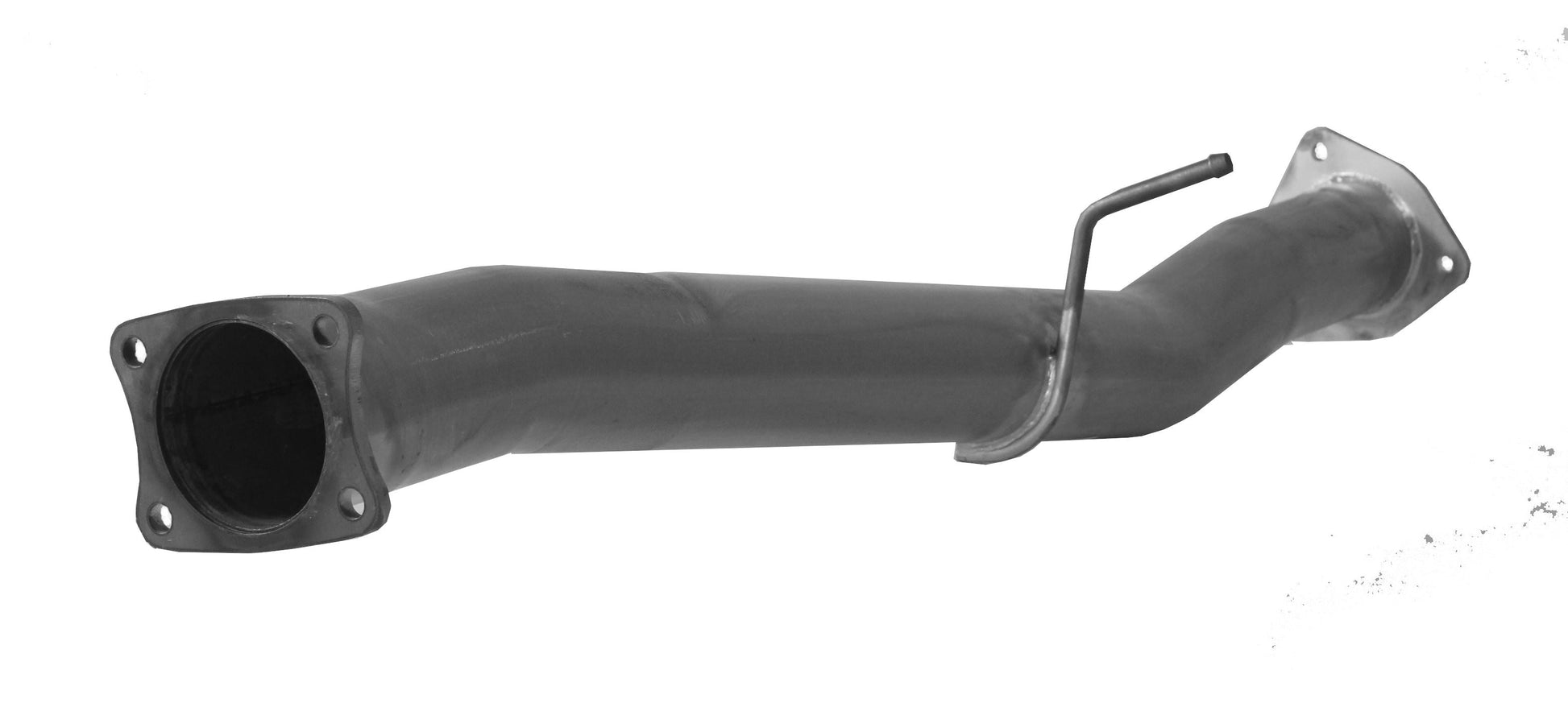 4" DPF Race Pipe | 2007.5-2010 GM 2500/3500 6.6L DURAMAX Exhaust Flo-Pro Aluminized Crew Cab Short Box 