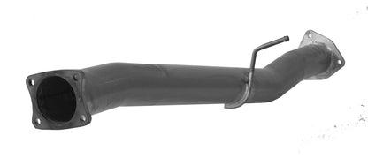 4" DPF Race Pipe | 2007.5-2010 GM 2500/3500 6.6L DURAMAX Exhaust Flo-Pro Aluminized Crew Cab Short Box 