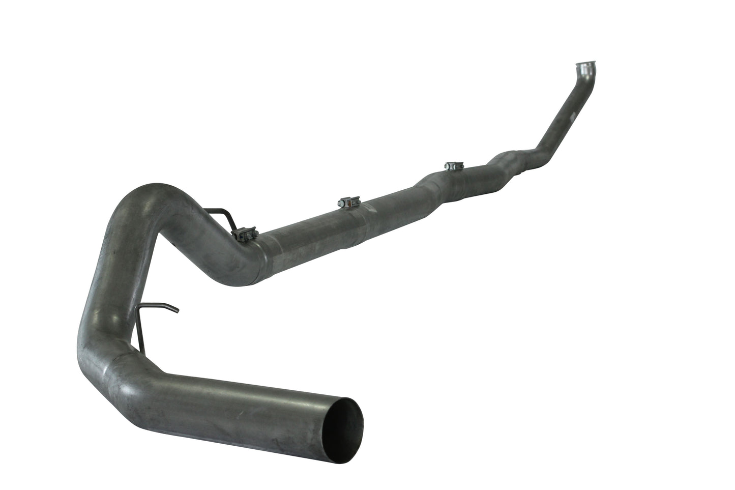 4" Turbo Back Single | 1994-2000 GM 6.5L Diesel Exhaust Flo-Pro Aluminized No Muffler 