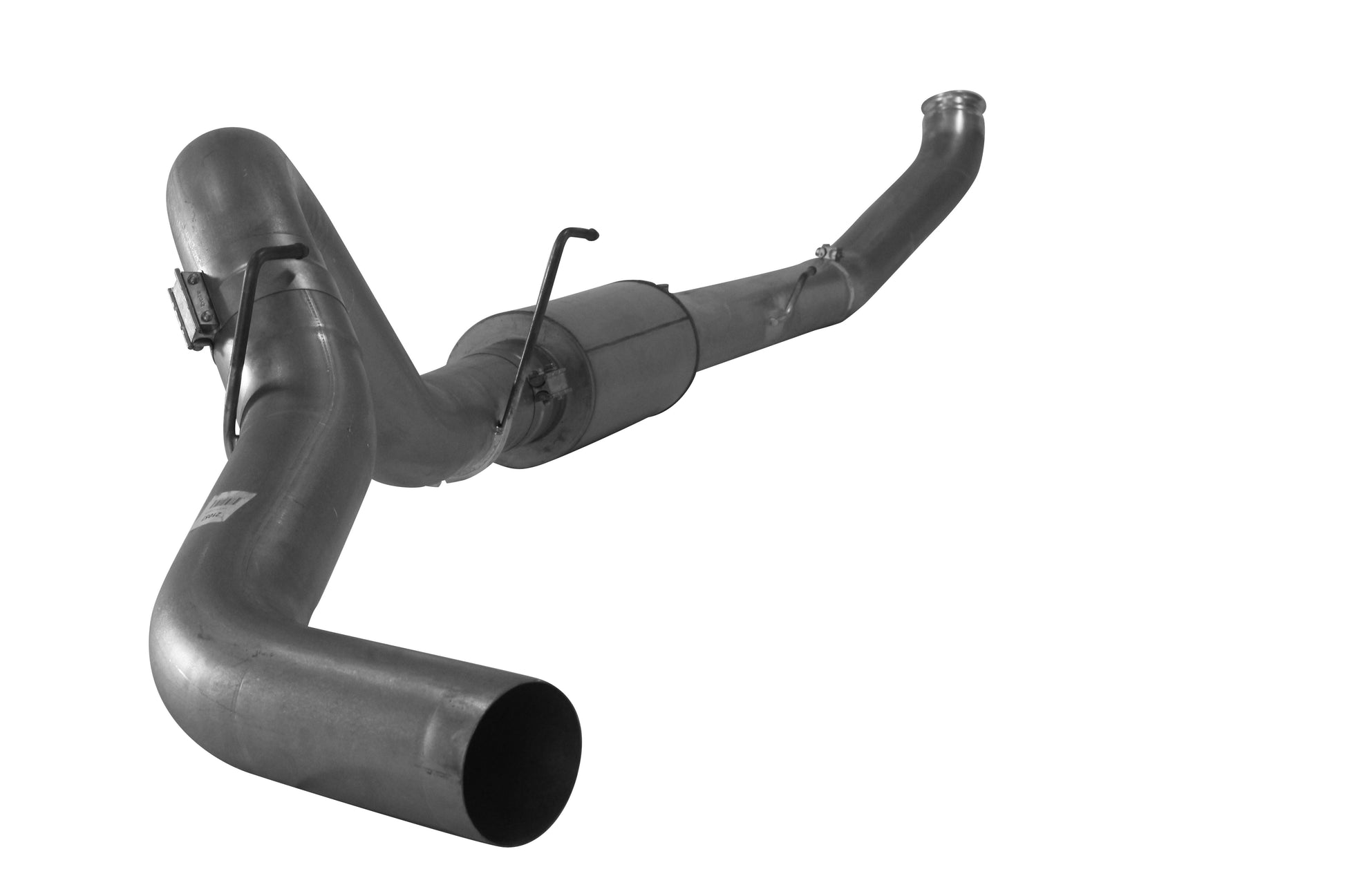 5" Turbo Back Single | 2010-2012 Dodge 2500/3500 6.7L Cummins Exhaust Flo-Pro Aluminized Muffler 