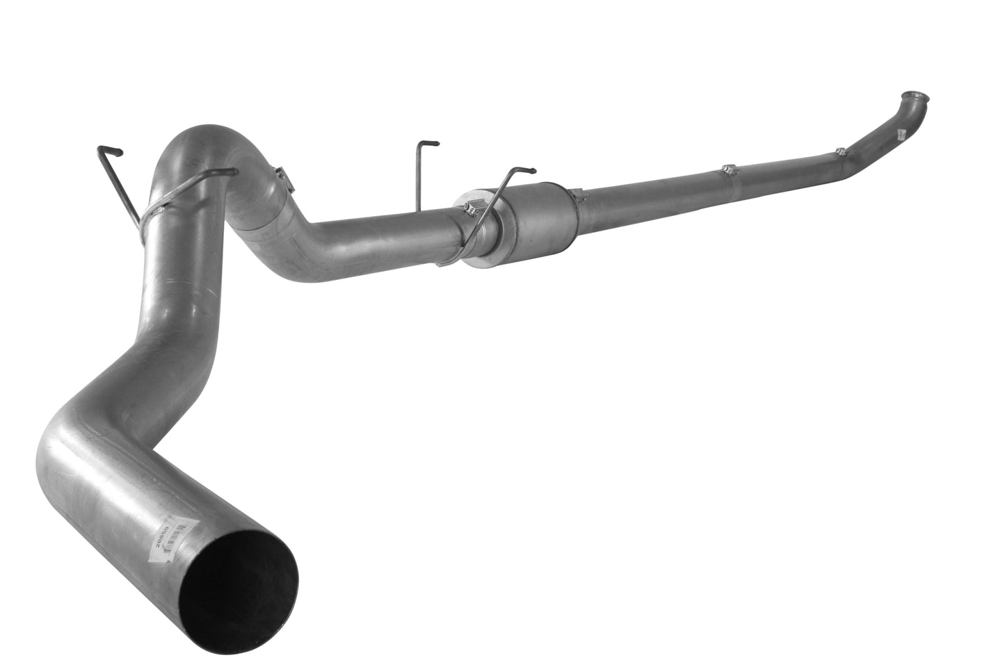 5" Turbo Back Single | Cab & Chassis 2007-2009 Dodge 2500/3500 6.7L Cummins Exhaust Flo-Pro Aluminized Muffler 