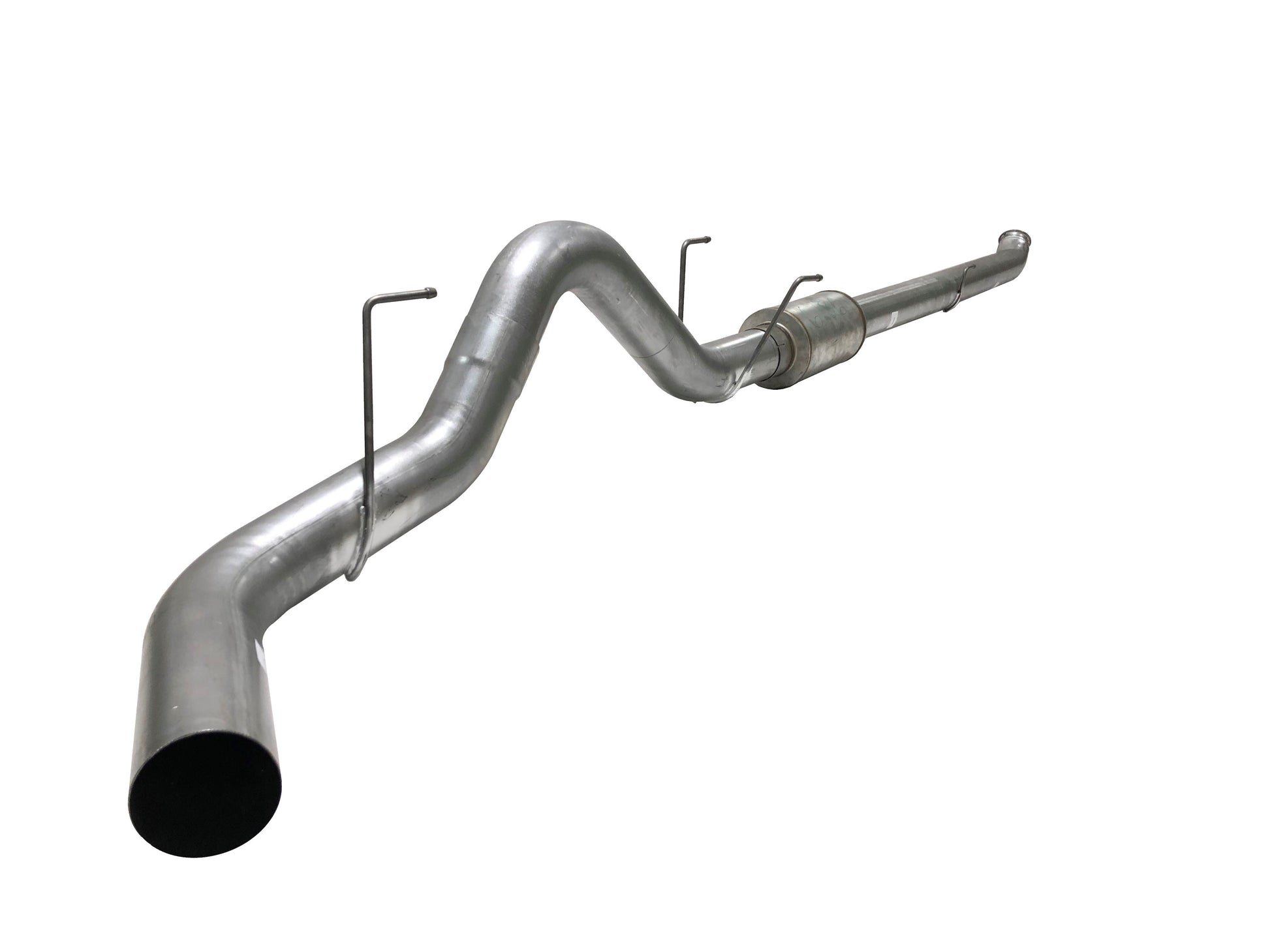 5" Flex Pipe Back Single | 2019+ Ram 3500 6.7L Cummins Exhaust Flo-Pro Aluminized Muffler 