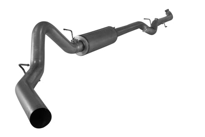 4" Downpipe Back Single | 2001-2004.5 GM 2500/3500 6.6L DURAMAX Exhaust Flo-Pro Aluminized Muffler 