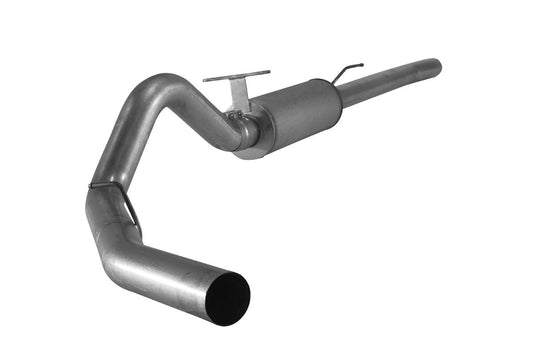 4" Cat Back Single | 2003-2007 Ford 6.0L F250/350/Harley Powerstroke Exhaust Flo-Pro Aluminized With Muffler 