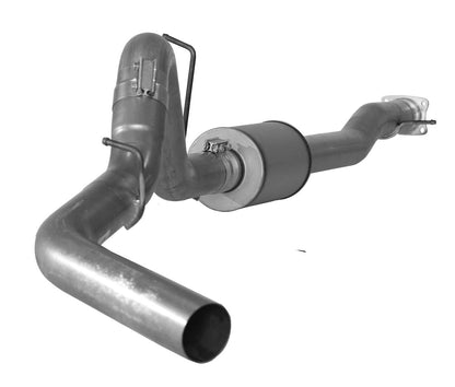 4" Cat Back Single | 2011-2015 GM 2500/3500 6.6L DURAMAX Exhaust Flo-Pro Aluminized Muffler 