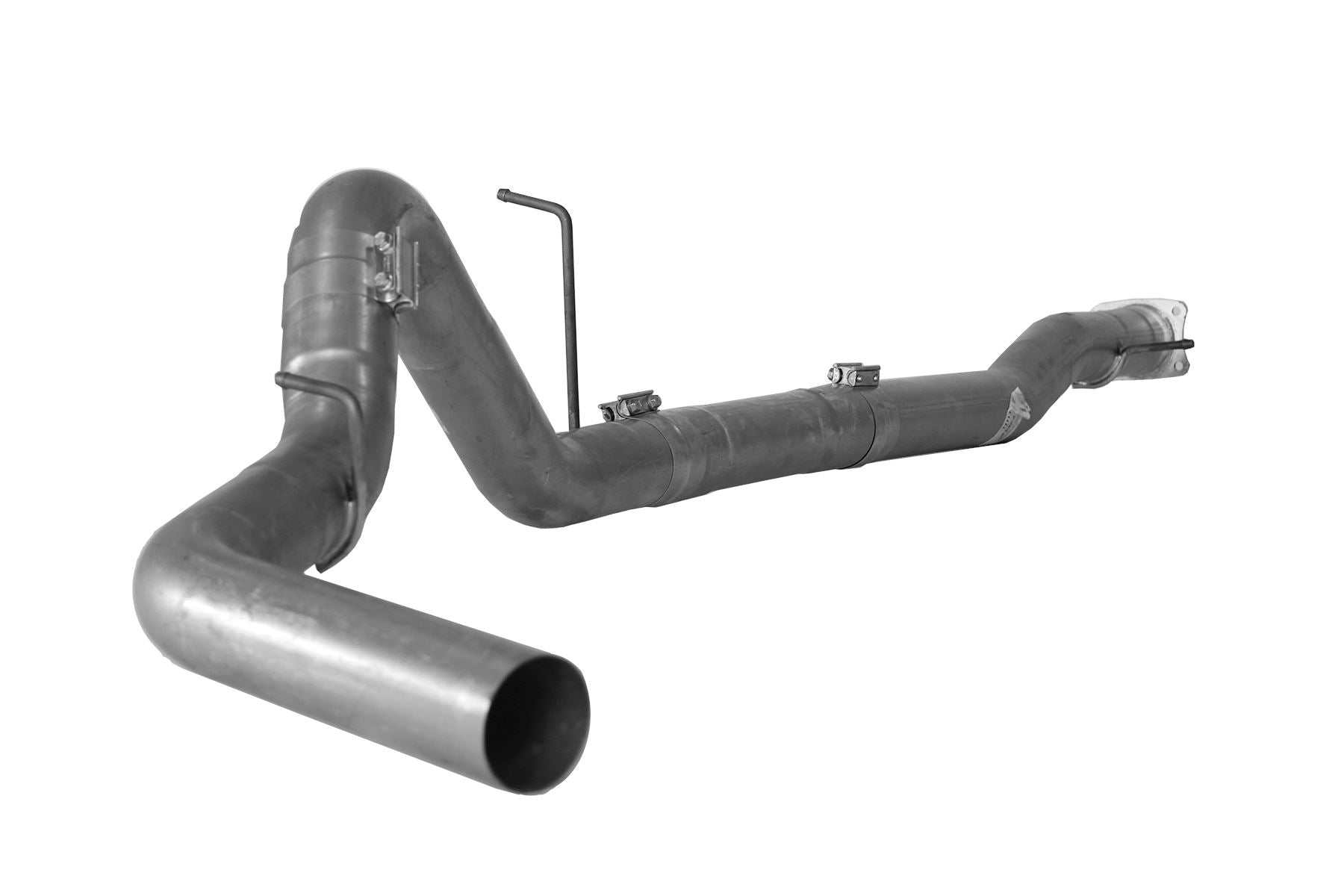 4" Cat Back Single | 2011-2015 GM 2500/3500 6.6L DURAMAX Exhaust Flo-Pro Aluminized No Muffler 