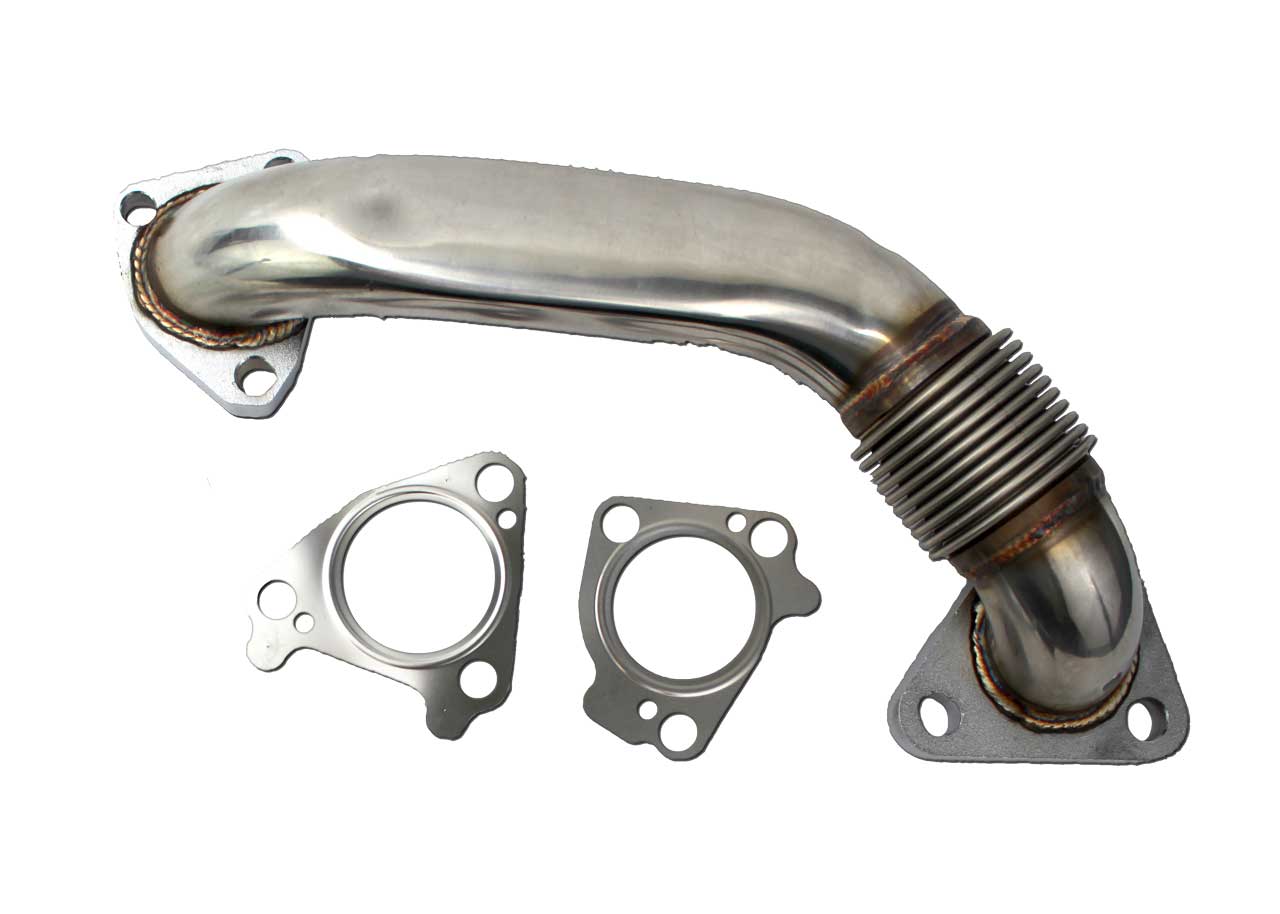 Up-Pipe Passenger Side W/ Gaskets (01-16 Duramax)